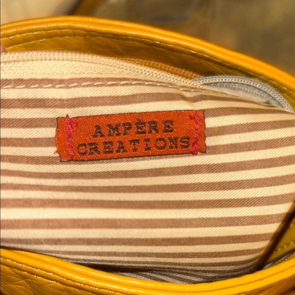 Ampére Mustard Yellow Crossbody Bag - Picture 11 of 13
